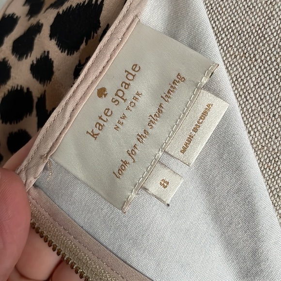 Kate Spade 3/4" Sleeve Leopard Print Ponte Dress! - Picture 10 of 16